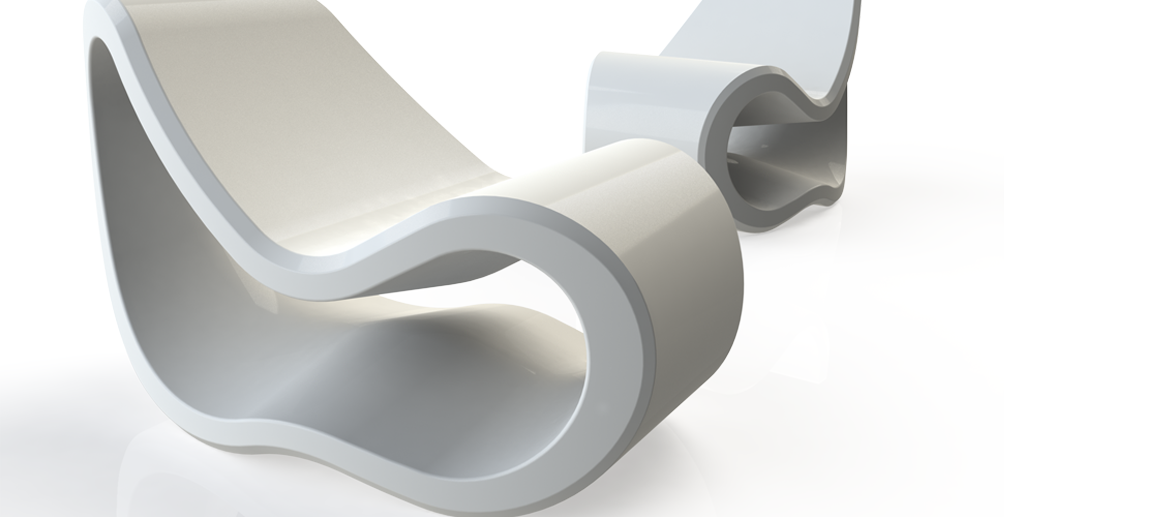 Rotational moulded furniture