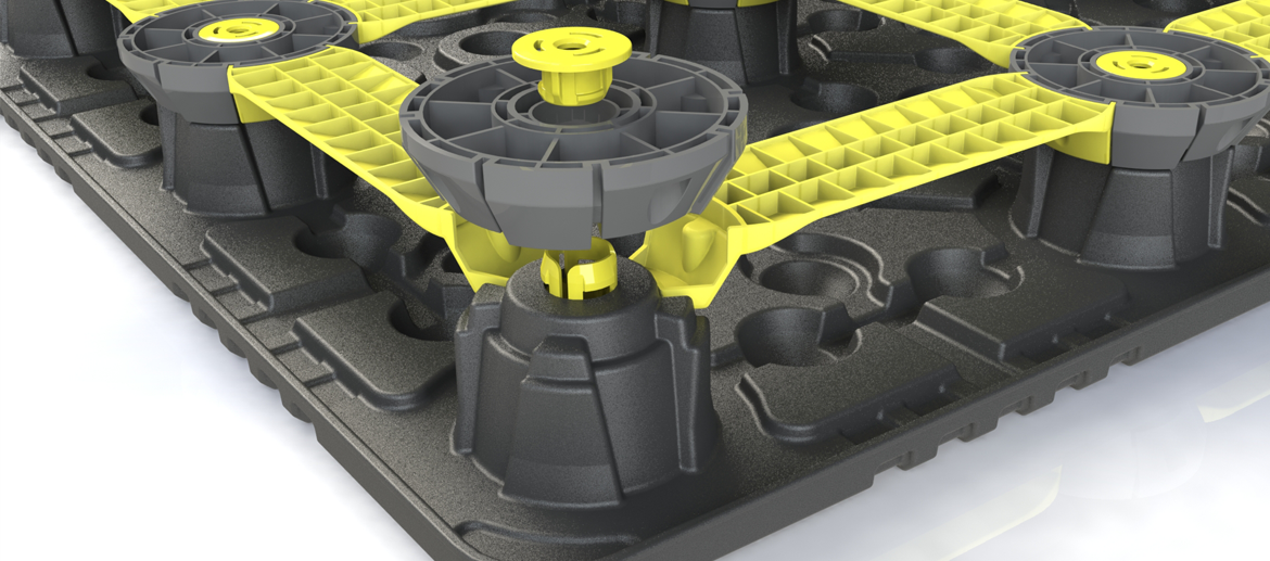 Twin Skin Vacuum Formed Pallet