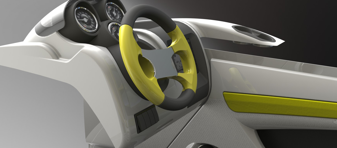 Vacuum Formed Boat interior